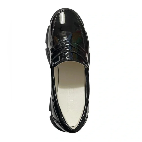 YETIER Platform Loafer Slip-ons Round Toe Chunky Shoes Women’s Size 7 Y2K Retro - Picture 7 of 11